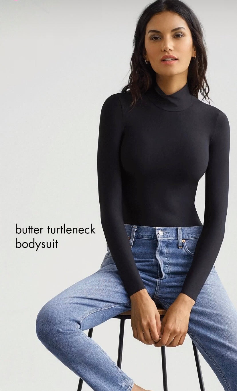 Commando Butter Turtleneck Bodysuit BDS103 – From Head To Hose